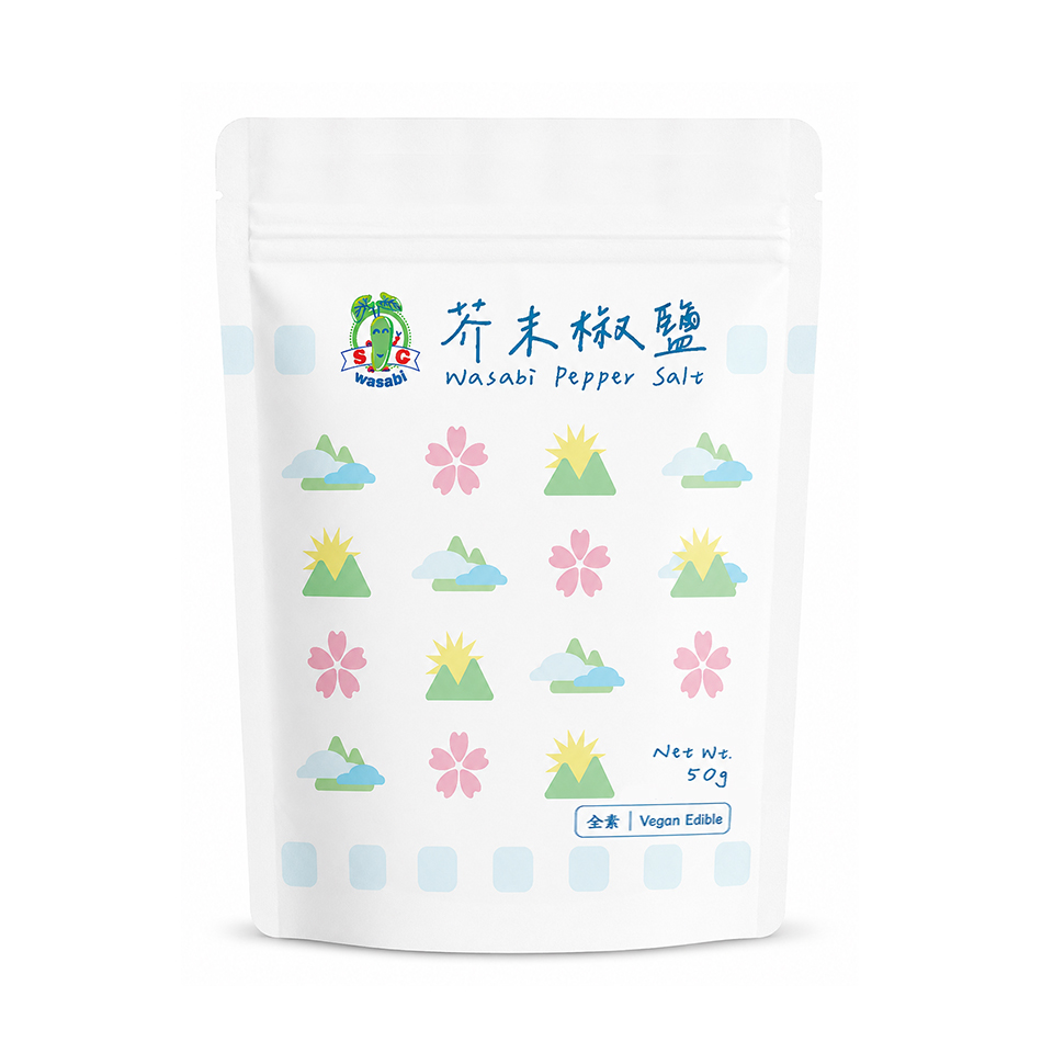 Wasabi Pepper Salt 50g