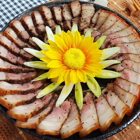 香煎鹹豬肉