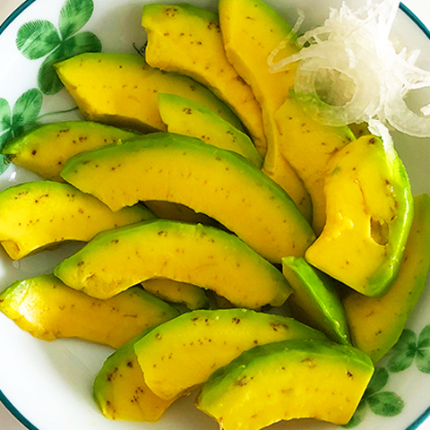 酪梨山葵醬料理