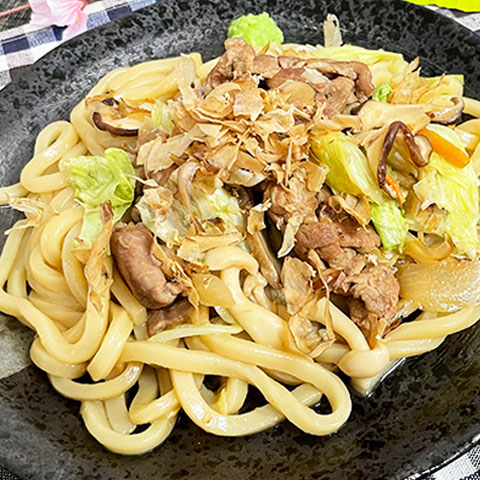 山葵和風炒烏龍