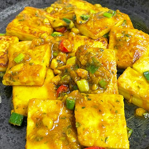 金沙板豆腐