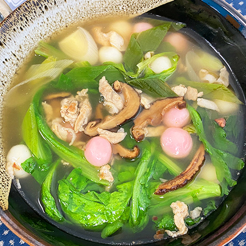 客家鹹湯圓